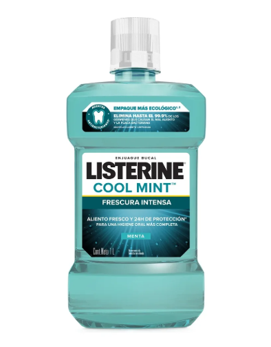Enjuague Bucal Listerine Cool Mint 1L