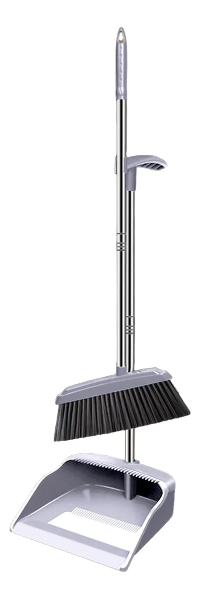 Escoba y Recogedor con Cepillo Suave