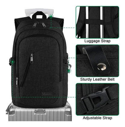 Mochila Portátil 15.6” Impermeable