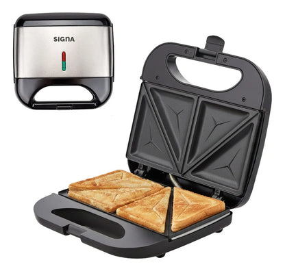 Sandwichera Eléctrica Panini, Acero Inoxidable